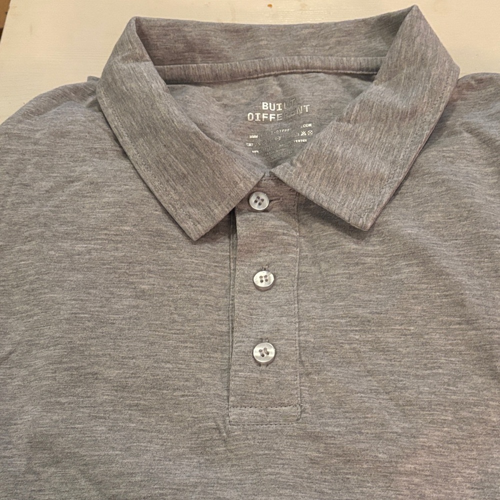 NWOT Built Different Polo Shirt